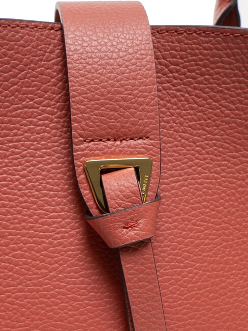 ALBA Geanta de umar din piele ciocanita oală - Genți femei