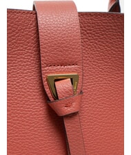 COCCINELLE ALBA Geanta de umar din piele ciocanita oală - Genți femei - 5