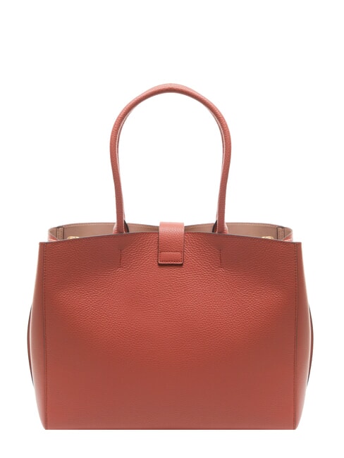 ALBA Geanta de umar din piele ciocanita oală - Genți femei