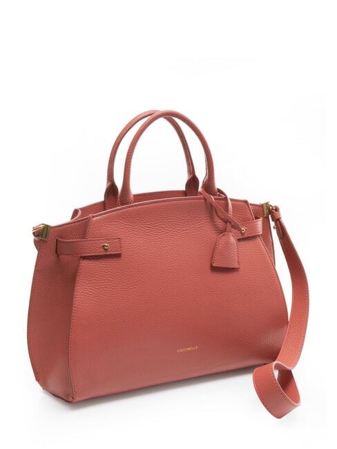 KLICHE Geanta din piele cu bareta de umar oală - Genți femei