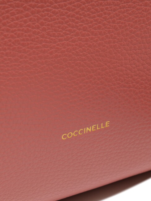 KLICHE Geanta din piele cu bareta de umar oală - Genți femei