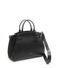 COCCINELLE KLICHE Geanta din piele cu bareta de umar negru - Genți femei - 2