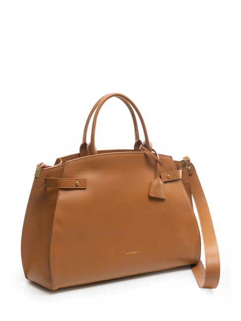 KLICHE Geanta de mana din piele ciocanita CUIR - Genți femei