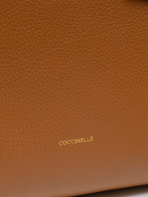 KLICHE Geanta de mana din piele ciocanita CUIR - Genți femei