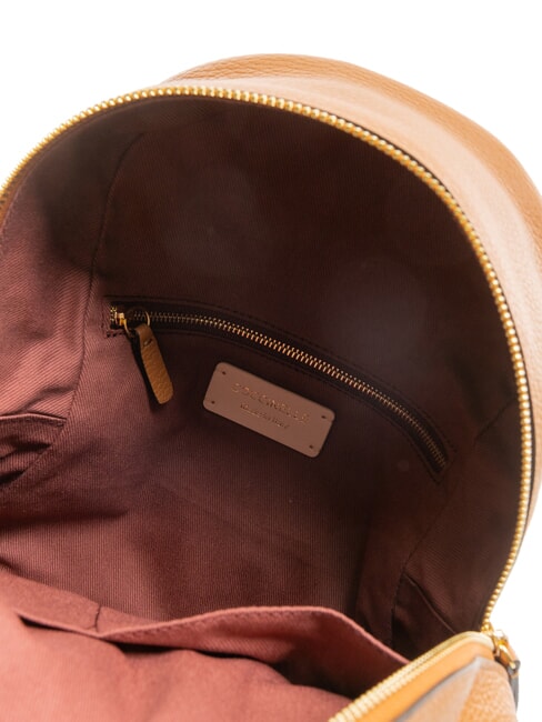 JEN Rucsac din piele ciocanita CUIR - Genți femei