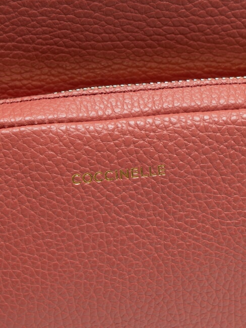 JEN Rucsac din piele ciocanita oală - Genți femei