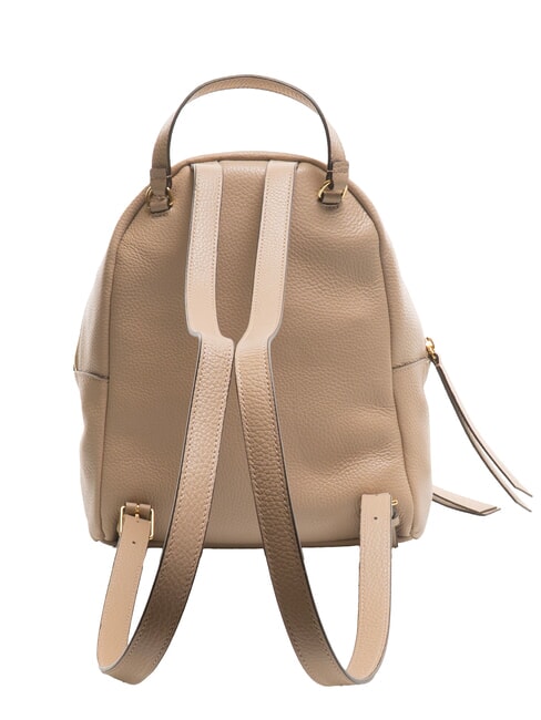 JEN Rucsac din piele ciocanita roz pudră - Genți femei