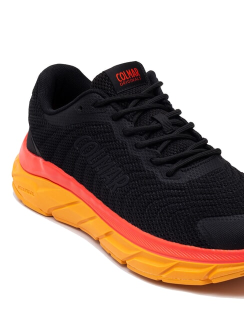 URBANTRAIL COLORS Adidași negru-portocaliu-rosu aprins - Pantofi unisex