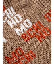 MOSCHINO LOGO BICOLOR Pălărie cu manșetă - Căciuli