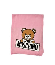 MOSCHINO TEDDY LOGO Eșarfă din amestec de lână - Eșarfe