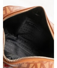 ARMANI EXCHANGE LOGO ALL OVER Case de cameră cam. trandafiri/mașină. cafenea - Genți femei - 5