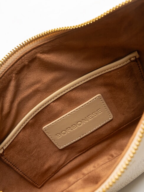 LA VOILE  Geantă Hobo de umăr nisip - Genți femei