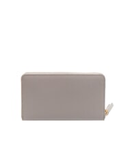 COCCINELLE VOILE Fermoar mare din piele în jurul portofelului gri deschis - Portofele femei - 3