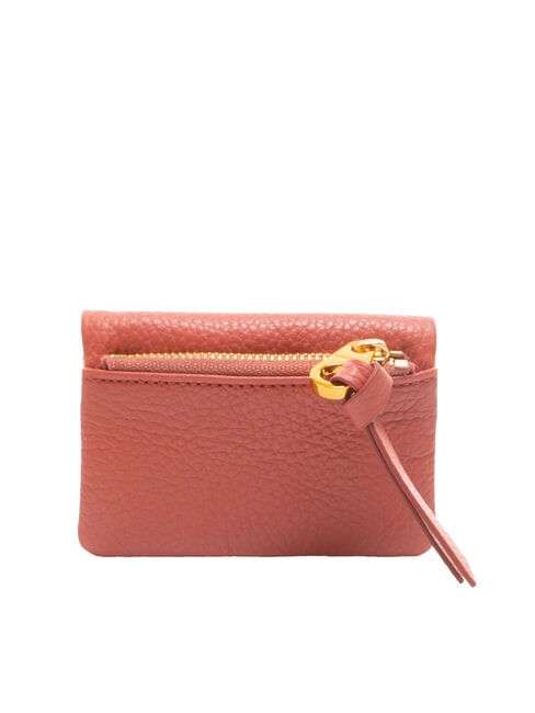 SOFTY Suport card din piele ciocanita oală - Portofele femei