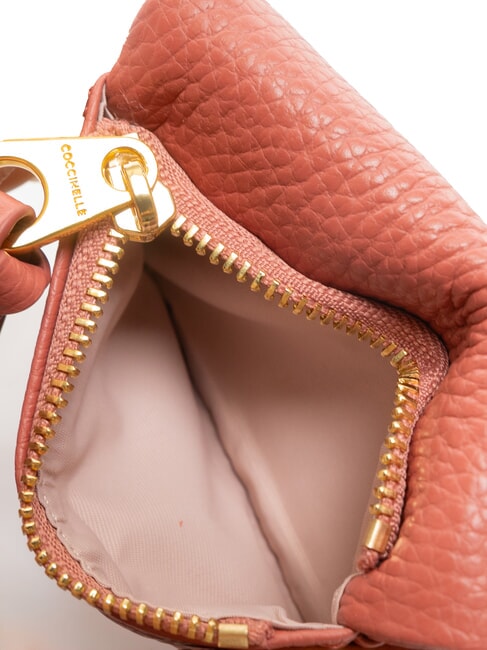 SOFTY Suport card din piele ciocanita oală - Portofele femei