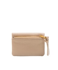 COCCINELLE SOFTY Suport card din piele ciocanita roz pudră - Portofele femei - 3