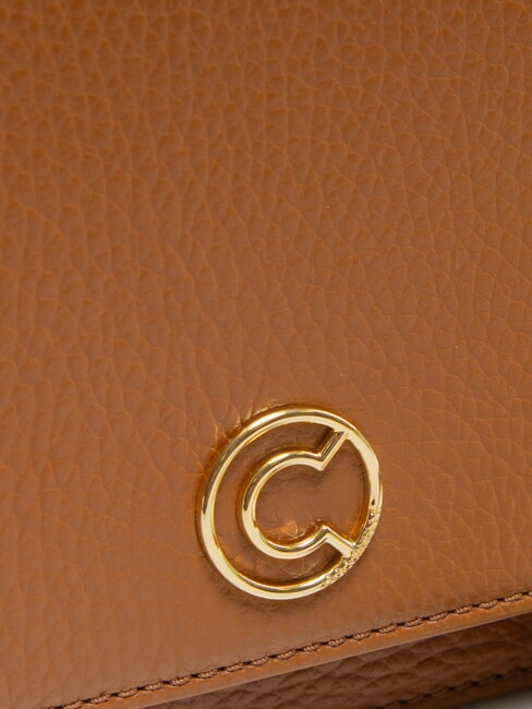 TULIP Geanta de umar din piele ciocanita CUIR - Genți femei