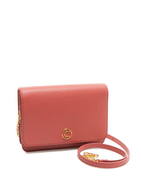 TULIP Geanta de umar din piele ciocanita oală - Genți femei