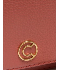 COCCINELLE TULIP Geanta de umar din piele ciocanita oală - Genți femei - 5