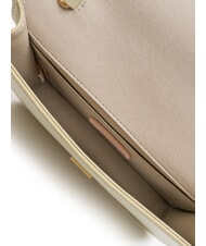 COCCINELLE TULIP Geanta de umar din piele ciocanita verde celadon - Genți femei - 5