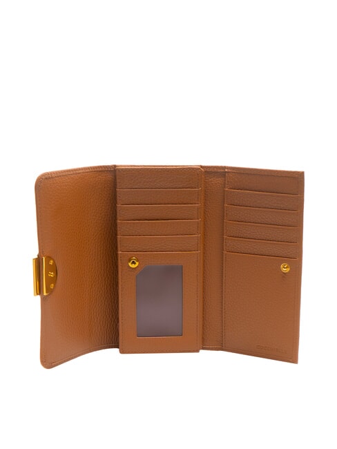 TALEA Portofel continental din piele ciocanita CUIR - Portofele femei