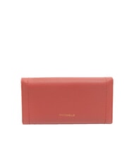 COCCINELLE TALEA Portofel continental din piele ciocanita oală - Portofele femei - 3