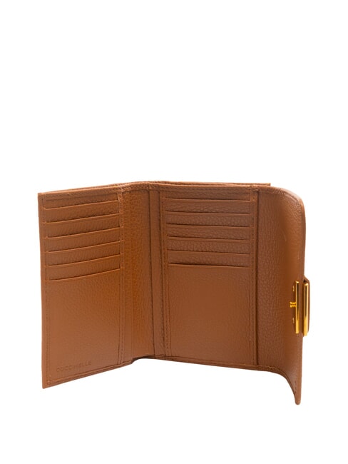 TALEA Portofel mediu din piele ciocanita CUIR - Portofele femei