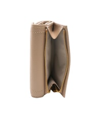 COCCINELLE TALEA Portofel mediu din piele ciocanita roz pudră - Portofele femei - 4