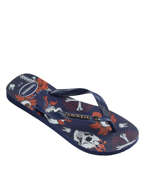 TOP TRIBO TOP flip-flops navyblu - Pantofi bărbați