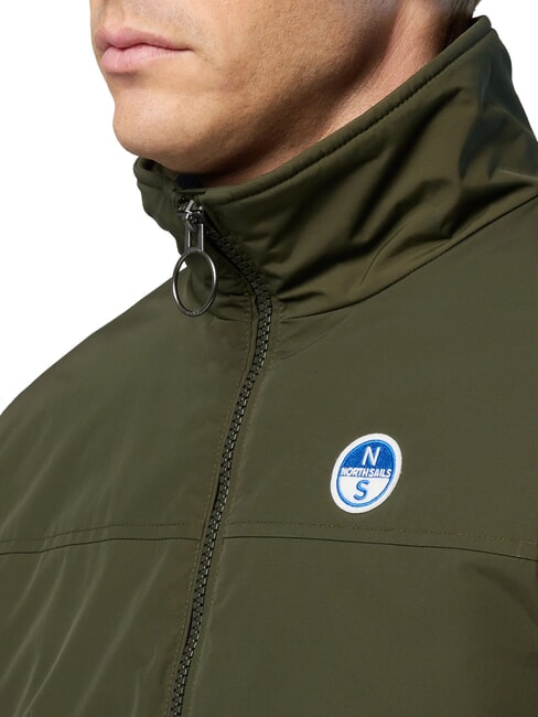 ORIGINAL SAILOR  Jacheta impermeabila verde de pădure - Geci de bărbați