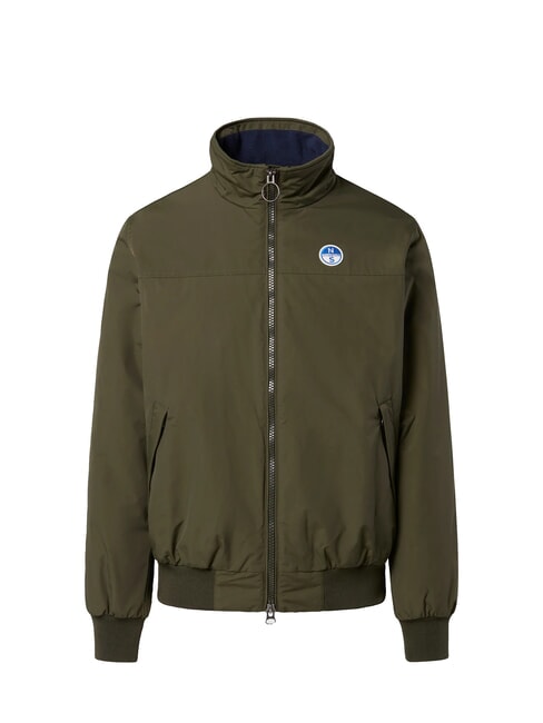 ORIGINAL SAILOR  Jacheta impermeabila verde de pădure - Geci de bărbați
