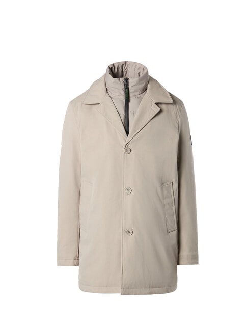 NORTH TECH Jacheta cu baveta detasabila vintage kaki - Geci de bărbați