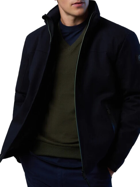 TECH SAILOR  Jacheta impermeabila albastru marin - Geci de bărbați