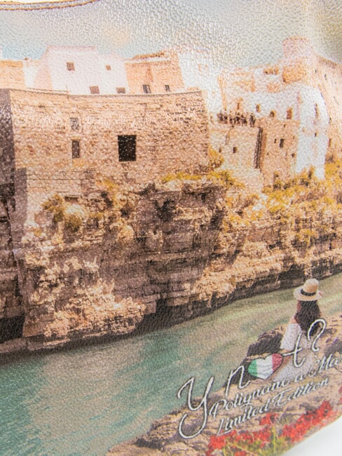 YESBAG  Geanta de umar imprimata polignano - Genți femei