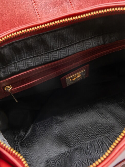 RIBBON Geanta servieta cireașă - Genți femei