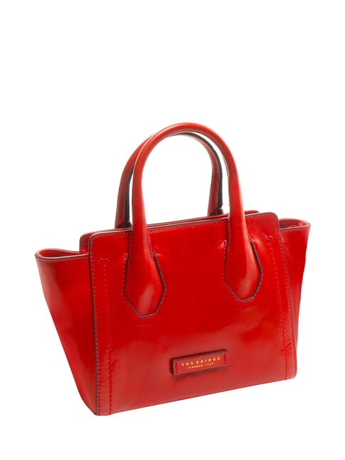 FIONA Geantă tote din piele cu curea de umăr flamenco abb. aur - Genți femei