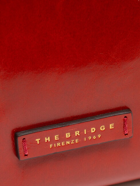 FIONA Geantă tote din piele cu curea de umăr flamenco abb. aur - Genți femei