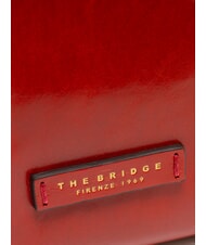 THE BRIDGE FIONA Geantă tote din piele cu curea de umăr flamenco abb. aur - Genți femei - 3