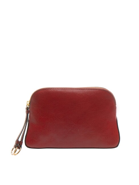 CARLOTTA Husa de frumusete din piele coacăze / aur - Truse de toaletă