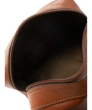 THE BRIDGE DAPHNE Mini geanta portbagaj din piele BROWN - Genți femei - 7