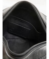 THE BRIDGE DAPHNE Geanta husa camera din piele Negru de aur - Genți femei - 5