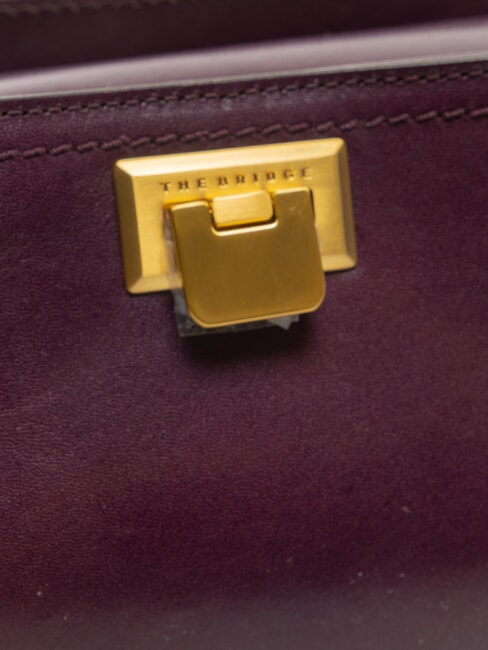 FEDERICA Geanta de umar din piele struguri abb. aur - Genți femei