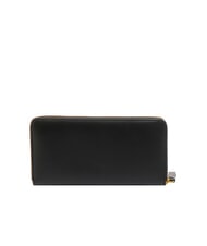 THE BRIDGE AMELIA Fermoar mare în jurul portofelului Negru de aur - Portofele femei - 3