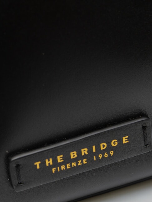 CAMILLA Geantă din piele Negru de aur - Genți femei