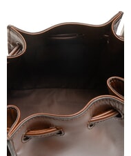 THE BRIDGE CAMILLA Geantă din piele BROWN - Genți femei - 5