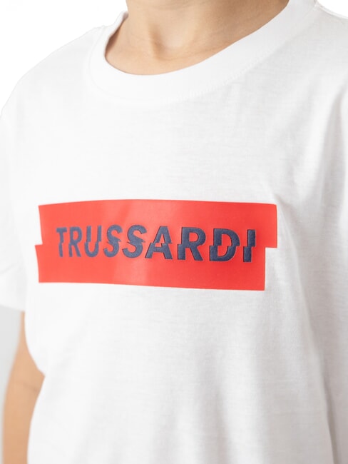 TOMMES Set tricou și bermudă alb/albastru mare - Treninguri pentru copii