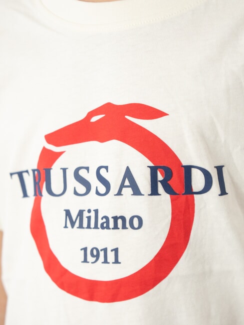 FESTI Set tricou și bermudă lapte/gri melange - Treninguri pentru copii