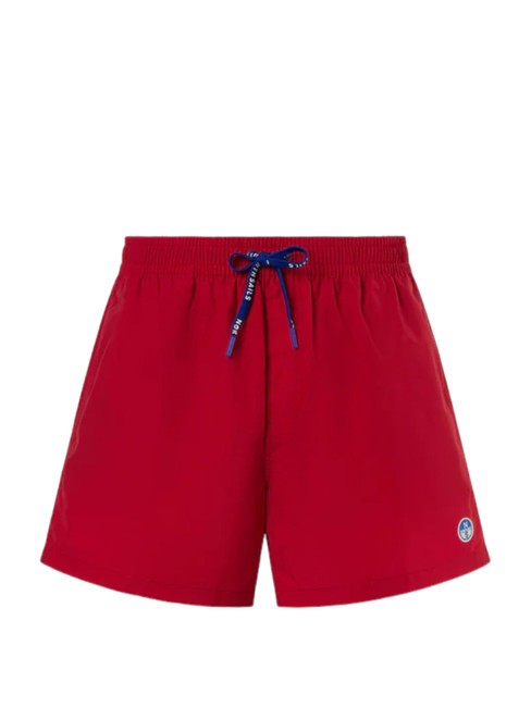 VOLLEY Costum de baie boxer cu logo roșu - Costume de baie
