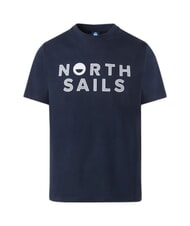NORTH SAILS LINE PRINT Tricou din bumbac cu imprimeu maxi albastru marin - tricou - 4