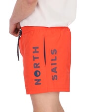 NORTH SAILS VOLLEY Costum de boxer cu logo lateral portocaliu deschis - Costume de baie - 4